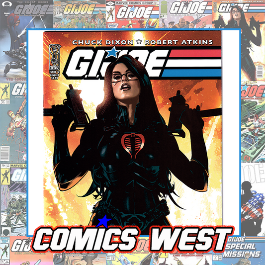 GI JOE #2 NM- (9.2) Adam Hughes variant Baroness cover! IDW 2009
