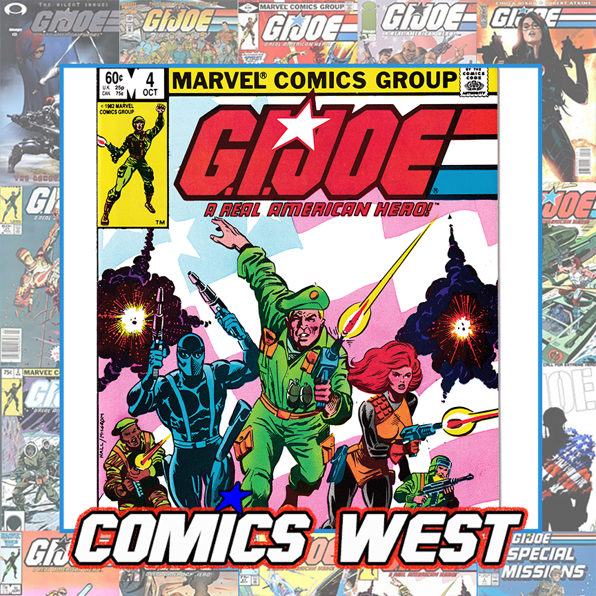 GI JOE #4 NM (9.4) Herb Trimpe! Larry Hama! 1982