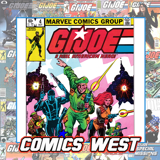 GI JOE #4 NM (9.4) Herb Trimpe! Larry Hama! 1982