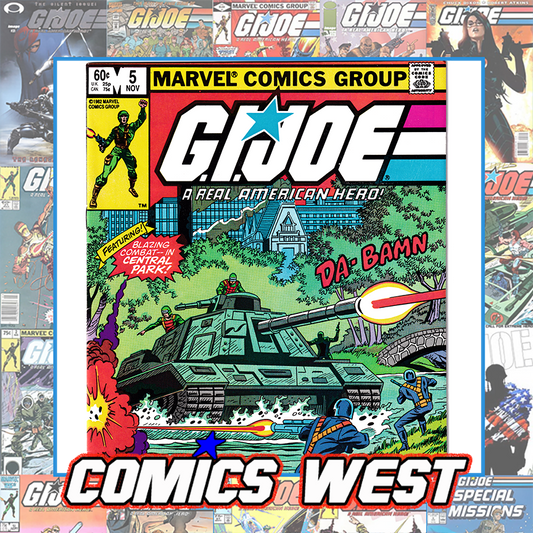 GI Joe #5 VF (8.0) MOBAT! Larry Hama! Don Perlin! 1982