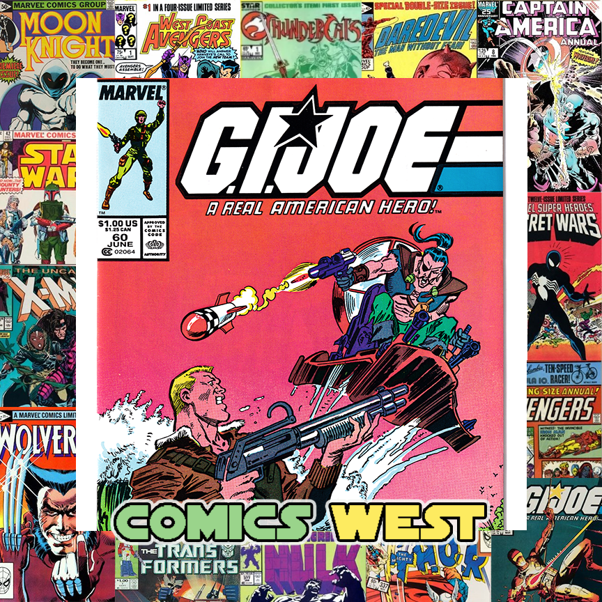 GI JOE #60 NM- (9.2) Todd McFarlane art! 1st app. Chuckles! 1987