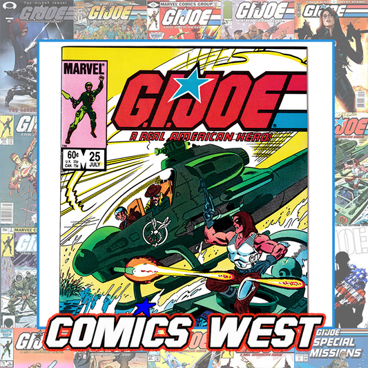 GI JOE #25 VF+ (8.5) 1st full app. of ZARTAN! 1984
