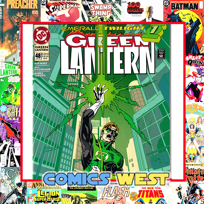 GREEN LANTERN #48 VF (8.0) 1st app. KYLE RAYNER! Emerald Twilight! 1994