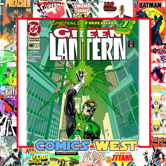 GREEN LANTERN #48 VF (8.0) 1st app. KYLE RAYNER! Emerald Twilight! 1994