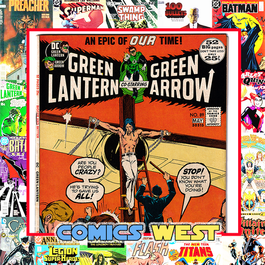 GREEN LANTERN #89 VF- (7.5) Neal Adams cover and art! 1972
