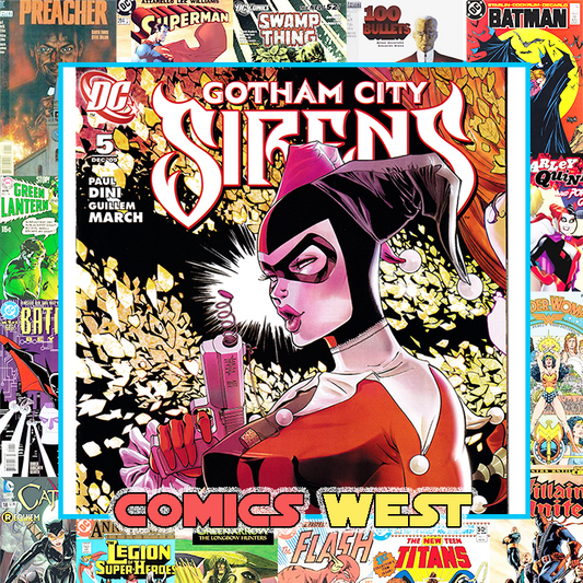 GOTHAM CITY SIRENS #5 NM- (9.2) Harley Quinn! Paul Dini! DC Comics 2009