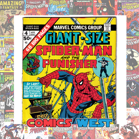 GIANT SIZE SPIDER-MAN #4 VG/FN (5.0) 3rd app. PUNISHER! 1975