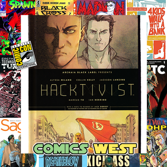 HACKTIVIST Hardcover SDCC Exclusive! #44/200 - Signed by Alyssa Milano!