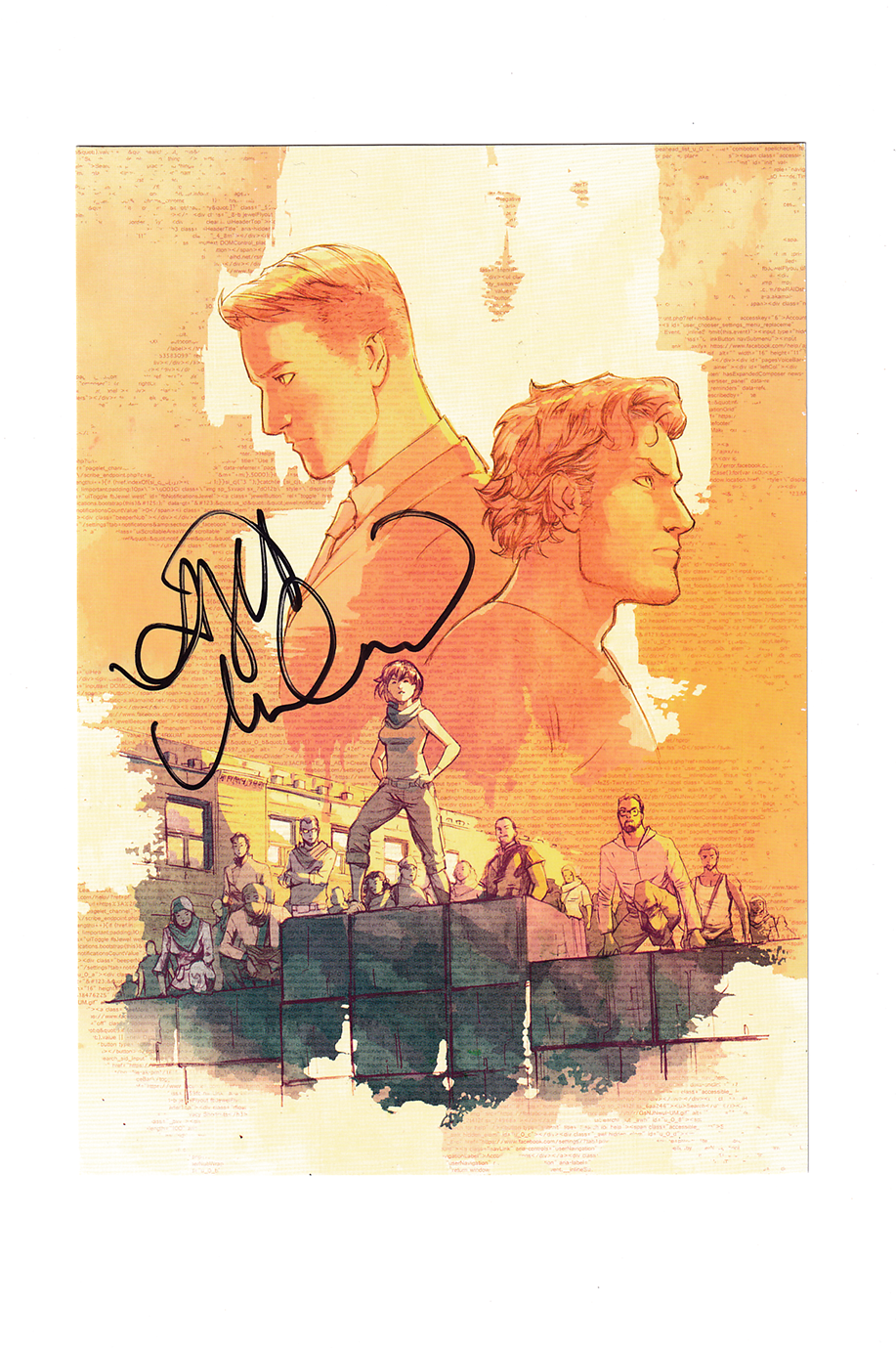HACKTIVIST Hardcover SDCC Exclusive! #44/200 - Signed by Alyssa Milano!
