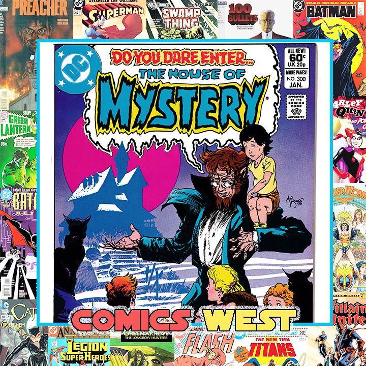 HOUSE OF MYSTERY #300 NM- (9.2) Kaluta cover! Todd McFarlane letter to editor!