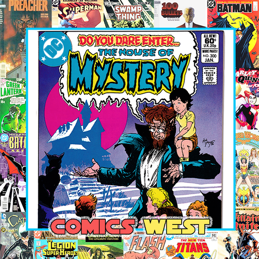 HOUSE OF MYSTERY #300 NM- (9.2) Kaluta cover! Todd McFarlane letter to editor!
