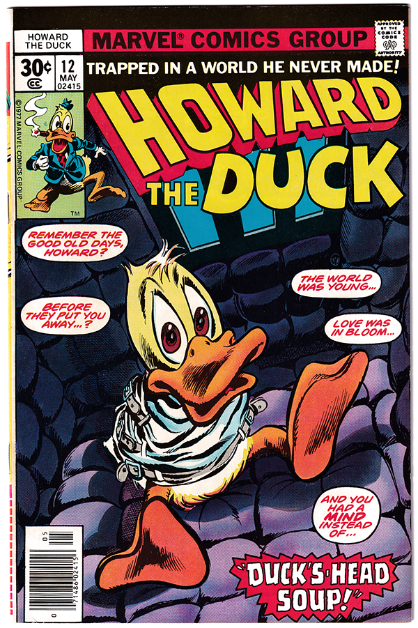 HOWARD THE DUCK #12 VF/NM (9.0) 1st app. KISS in comics! 1977