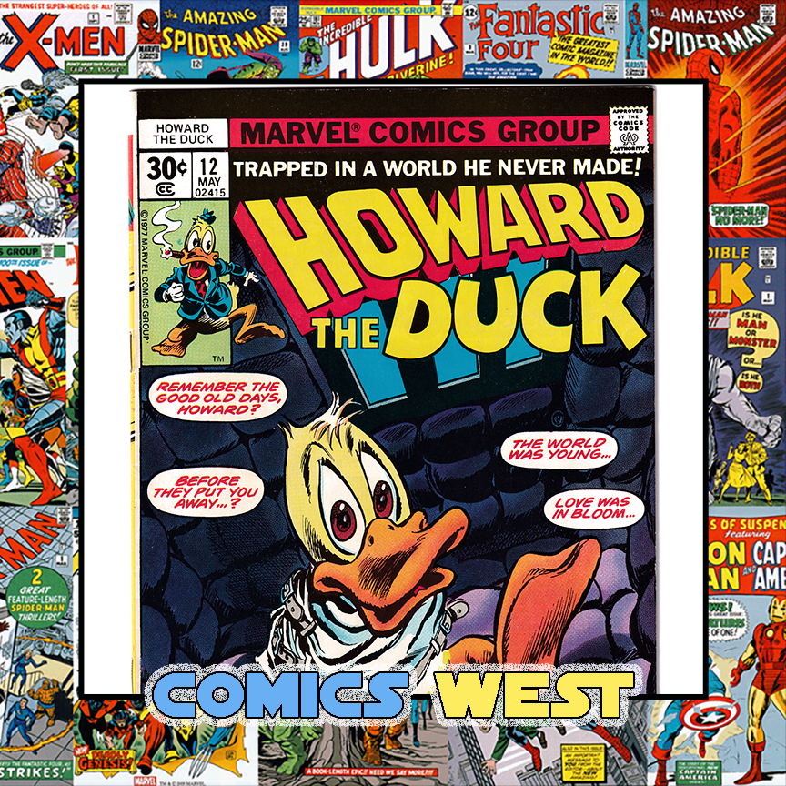 HOWARD THE DUCK #12 VF/NM (9.0) 1st app. KISS in comics! 1977