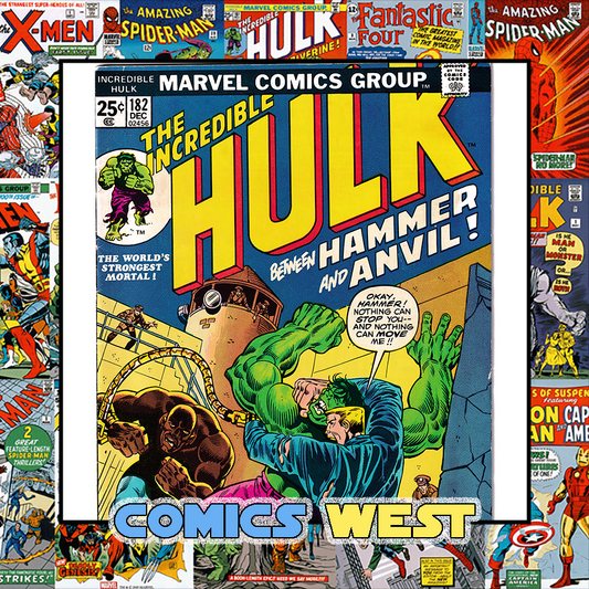 INCREDIBLE HULK #182 FN/VF (7.0) 3rd app. WOLVERINE! MVS missing
