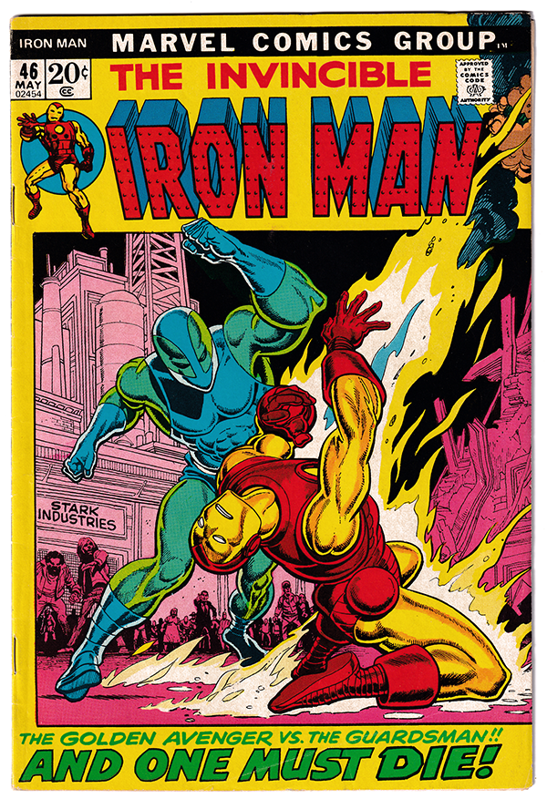 IRON MAN #46 FN/VF (7.0) Death of Guardsman! Gil Kane! 1972