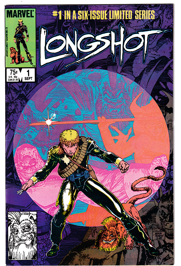 LONGSHOT #1 VF (8.0) 1st app. Longshot and Spiral! 1985 Limited Series
