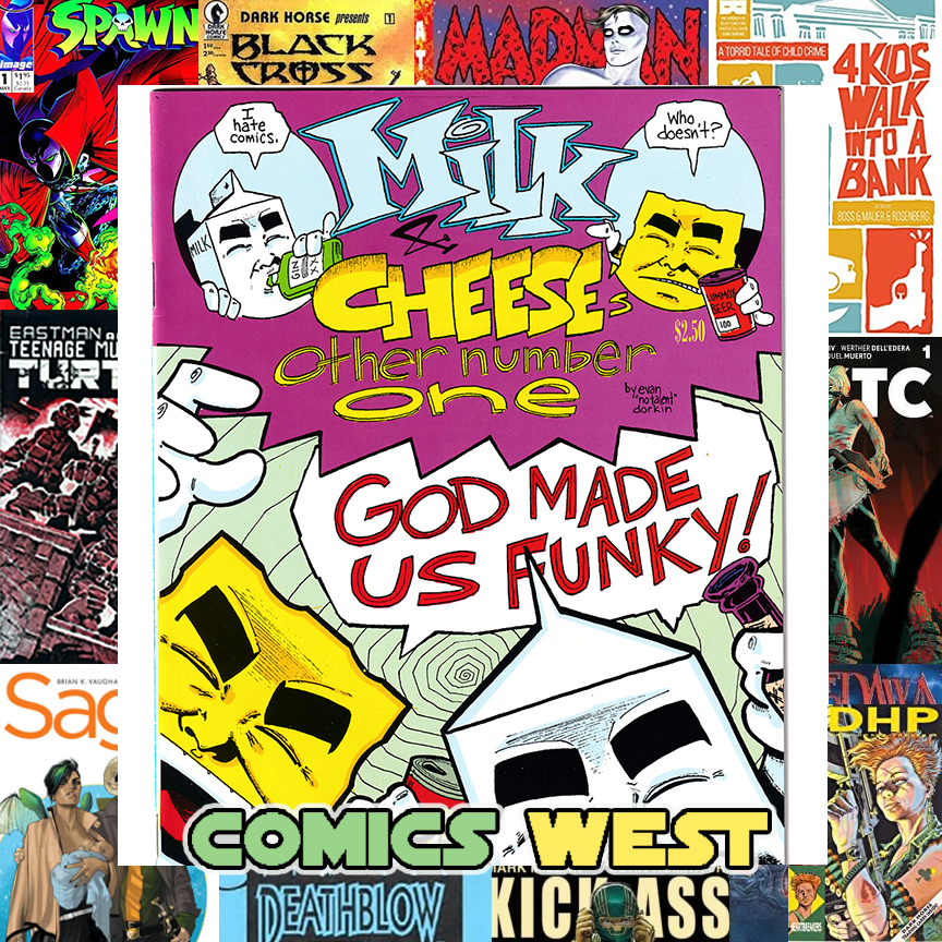 MILK & CHEESE'S OTHER NUMBER ONE #1 VF (8.0) 1st print! Evan Dorkin