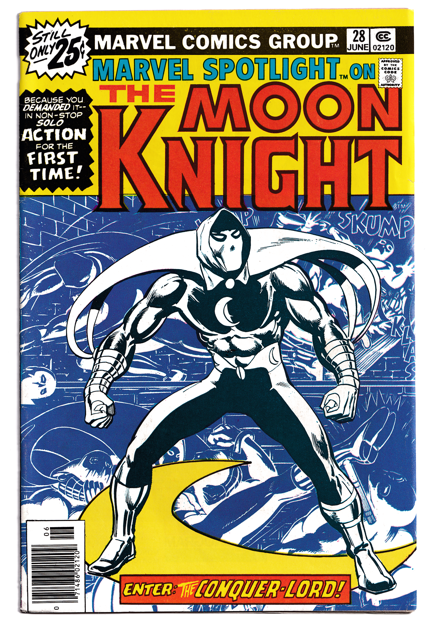 MARVEL SPOTLIGHT #28 VF (8.0) 1st solo MOON KNIGHT! 1st app. MARLENE!