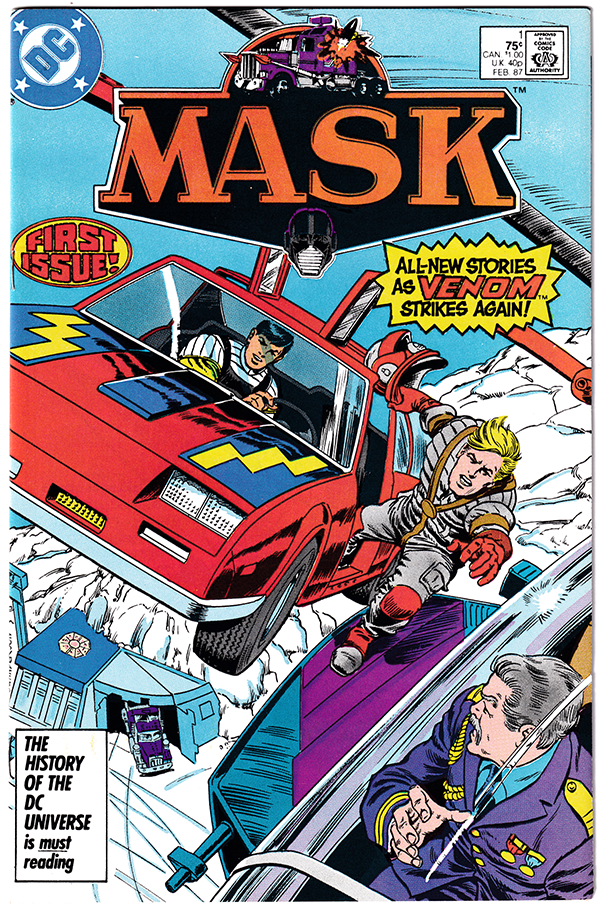 MASK #1 NM (9.4) Curt Swan art 197 DC Comics 2nd series
