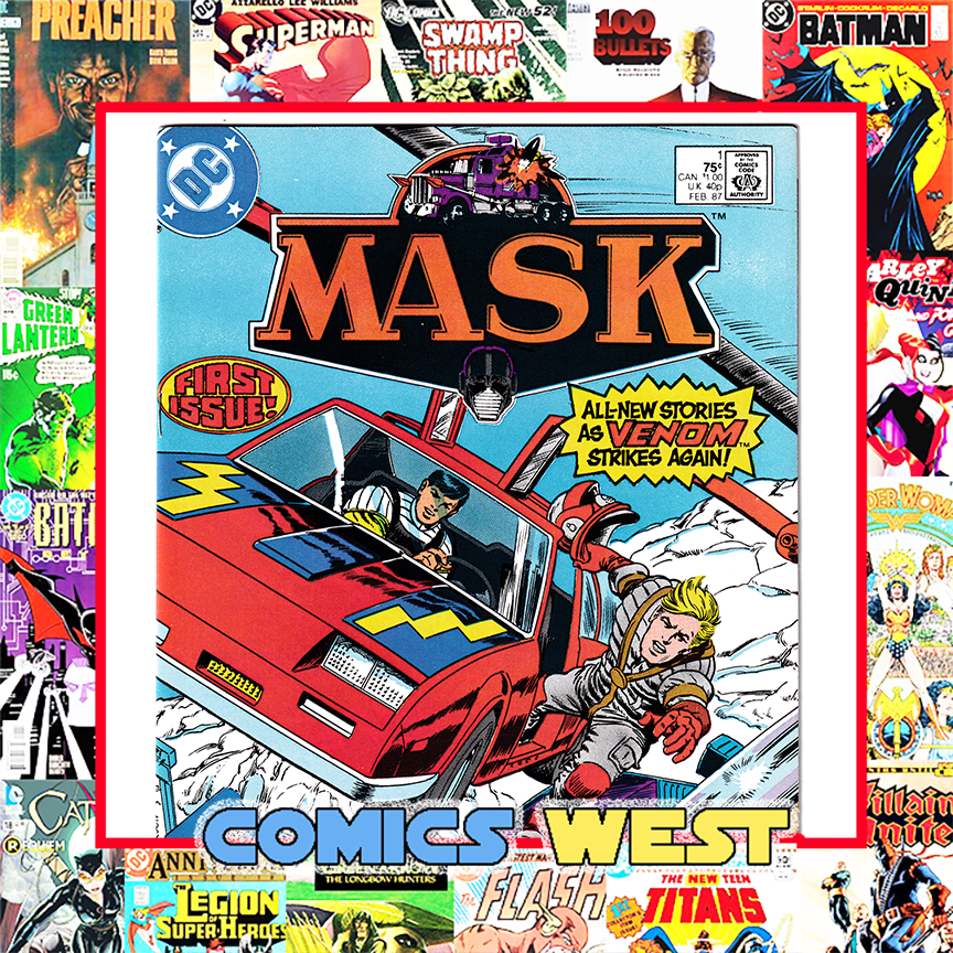 MASK #1 NM (9.4) Curt Swan art 197 DC Comics 2nd series