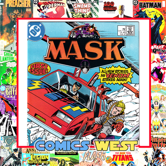 MASK #1 NM (9.4) Curt Swan art 197 DC Comics 2nd series