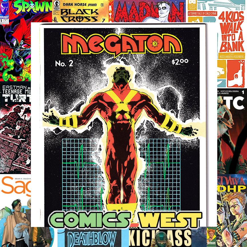 MEGATON #2 NM (9.4) 1st. app SAVAGE DRAGON! Low print 1983