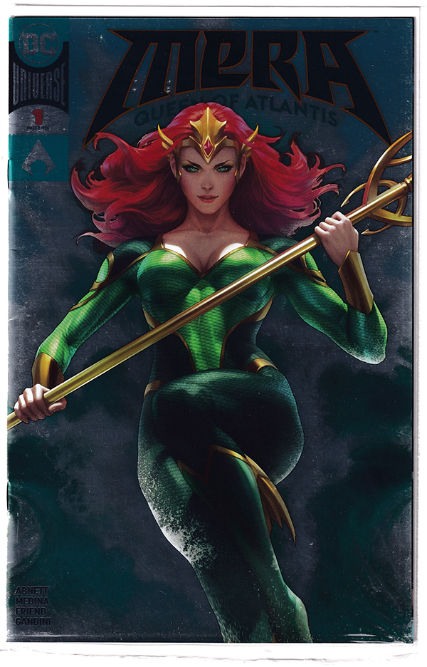 MERA: QUEEN OF ATLANTIS #1 NM- (9.2) ECCC exclusive! Sealed! 2018