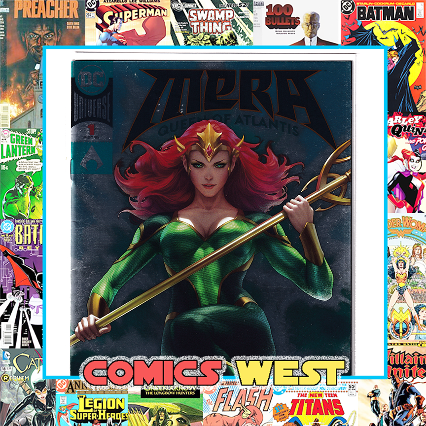MERA: QUEEN OF ATLANTIS #1 NM- (9.2) ECCC exclusive! Sealed! 2018