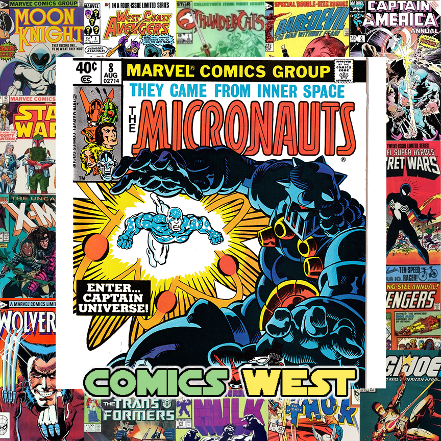 MICRONAUTS #8 NM (9.4) 1st app. CAPTAIN UNIVERSE! 1979