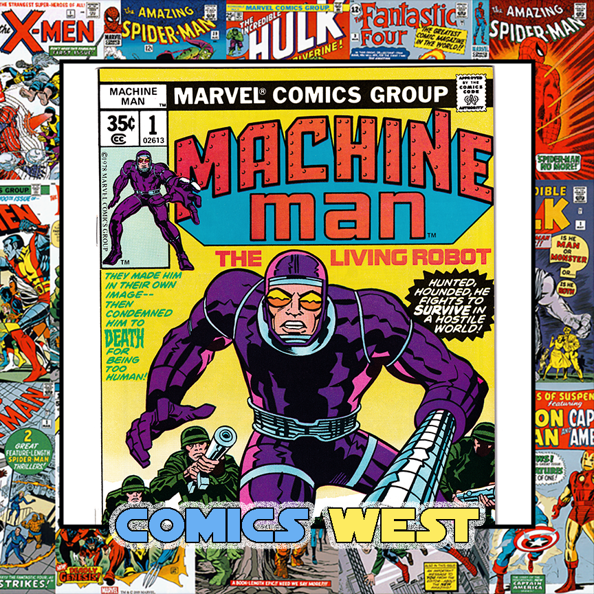 MACHINE MAN #1 NM- (9.2) 1st solo series! Jack Kirby! 1978