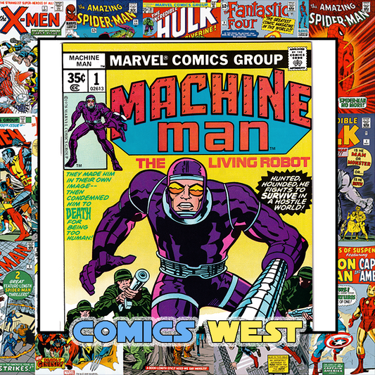 MACHINE MAN #1 NM- (9.2) 1st solo series! Jack Kirby! 1978