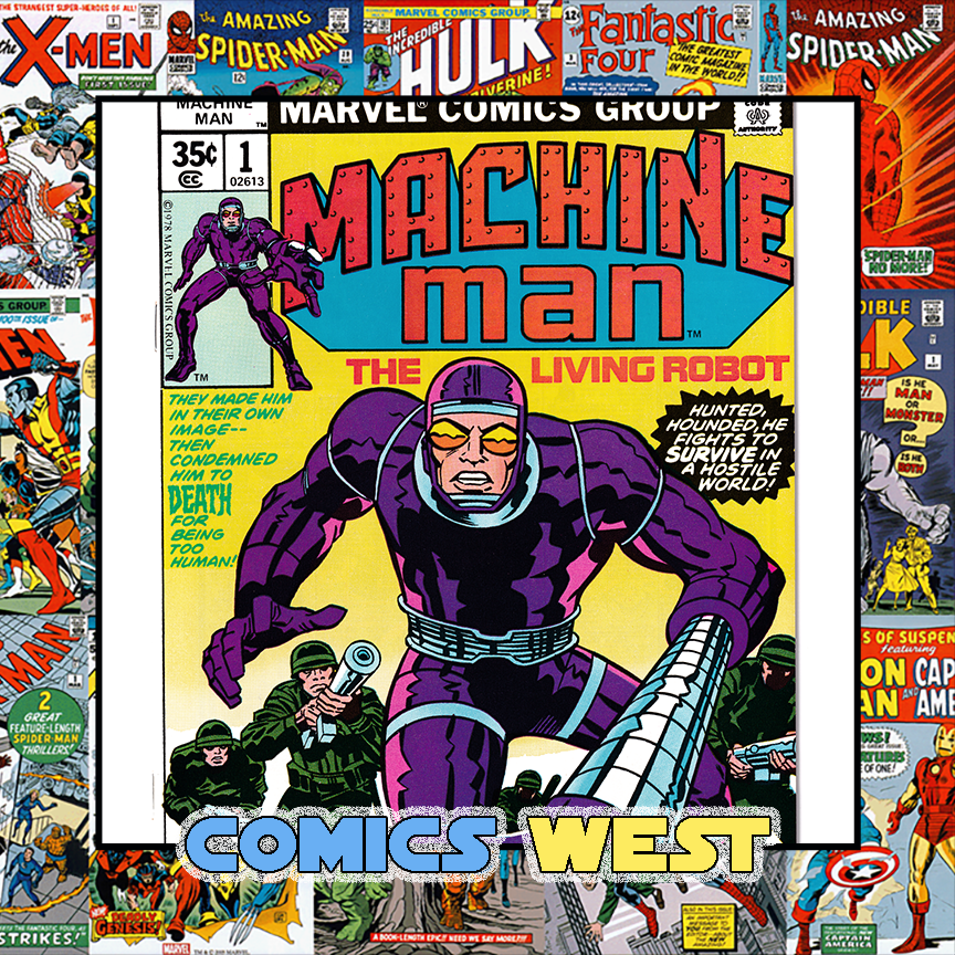 MACHINE MAN #1 NM- (9.2) Jack Kirby! 1978