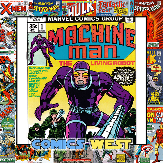 MACHINE MAN #1 NM- (9.2) Jack Kirby! 1978