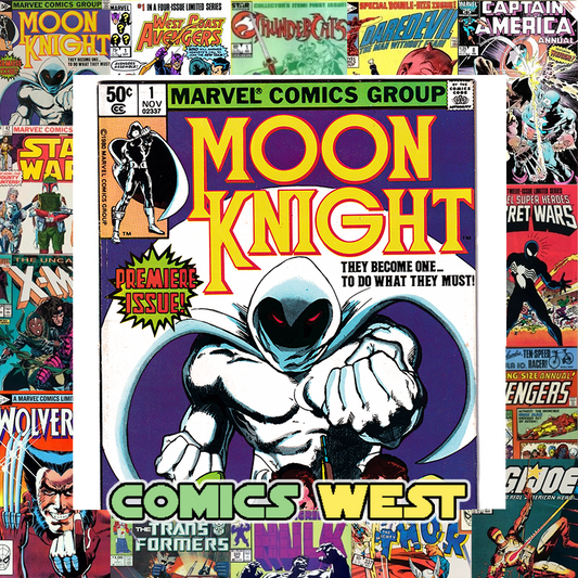 MOON KNIGHT #1 NM- (9.2) 1st app. Bushman! Disney+ series 1980