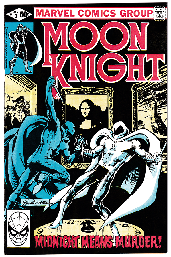 MOON KNIGHT #3 VF (8.0) 1st. app MIDNIGHT MAN! Disney+ 1980