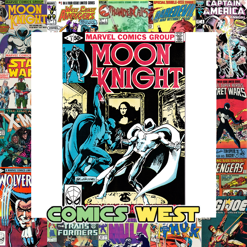 MOON KNIGHT #3 VF (8.0) 1st. app MIDNIGHT MAN! Disney+ 1980