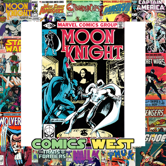 MOON KNIGHT #3  VF (8.0)  1st. app MIDNIGHT MAN! Disney+ 1980