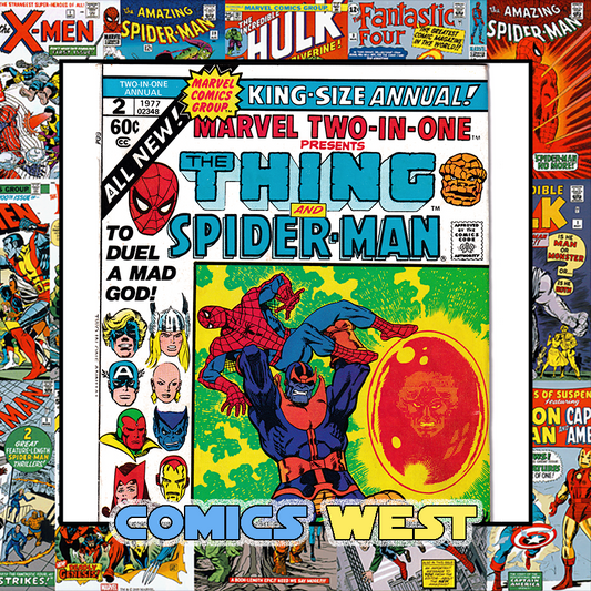MARVEL TWO IN ONE ANNUAL #7 FN/VF (7.0) Thanos! Starlin! 1977
