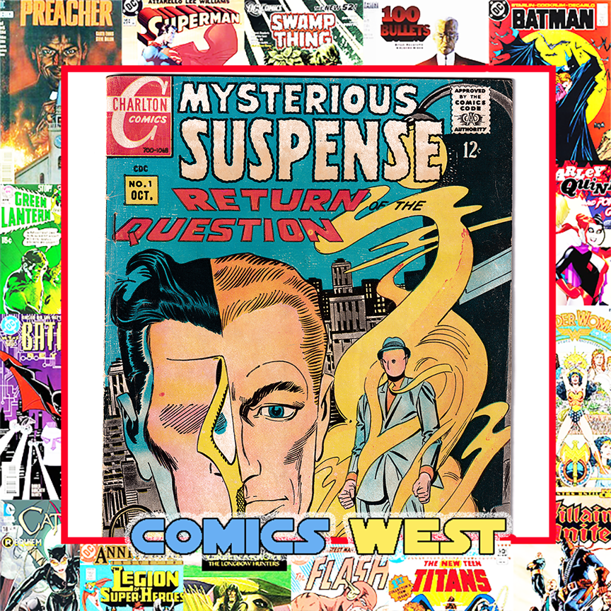 MYSTERIOUS SUSPENSE #1 FN- (5.5) 1st solo QUESTION! Ditko! 1968