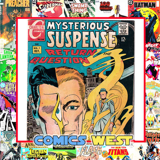 MYSTERIOUS SUSPENSE #1  FN- (5.5)  1st solo QUESTION! Ditko! 1968