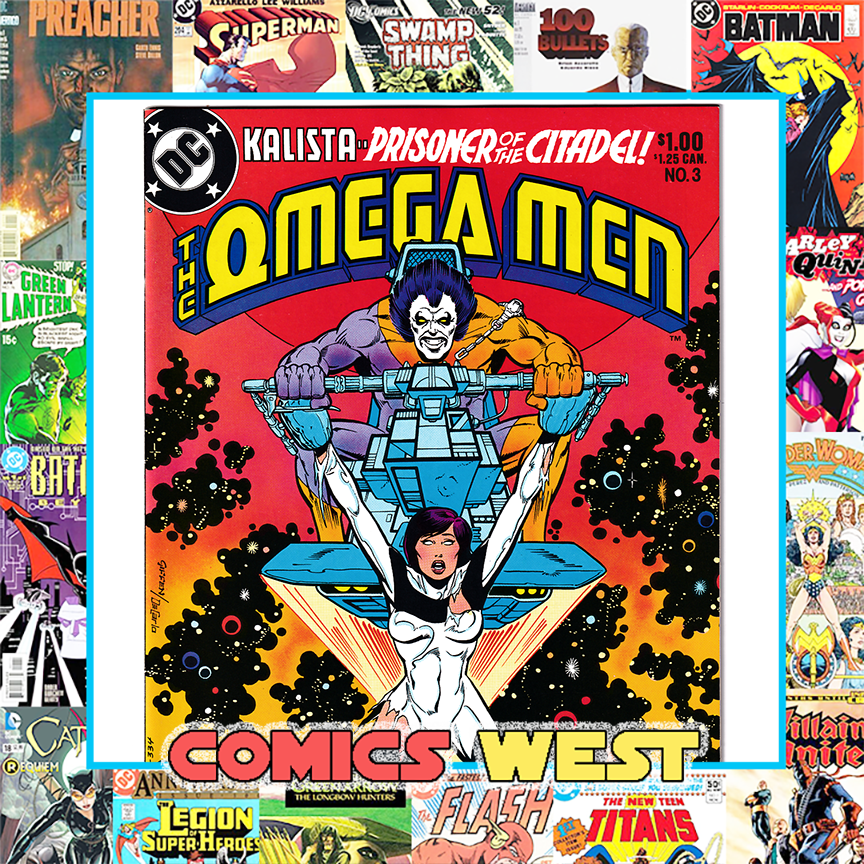 OMEGA MEN #3 NM- (9.2) 1st. app of LOBO! 1983