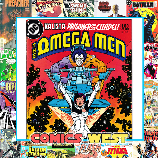 OMEGA MEN #3 NM- (9.2) 1st. app of LOBO! 1983