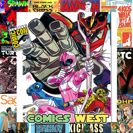 PINK #1 (MMPR)  NM (9.4)  SDCC exclusive! Felipe Smith cover 2016