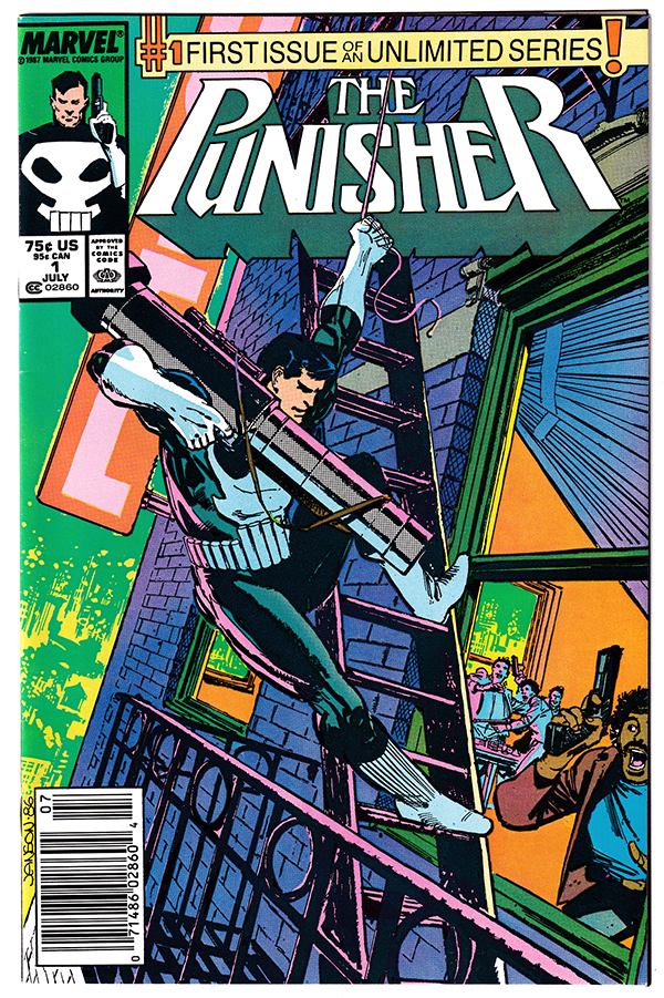 PUNISHER #1 NM- (9.2) Klaus Janson! 1987