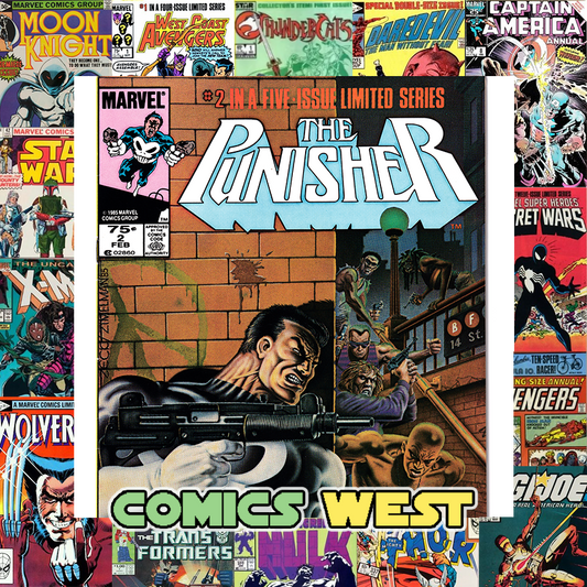 PUNISHER #2 FN+ (6.5) Limited Series Mike Zeck! 1986