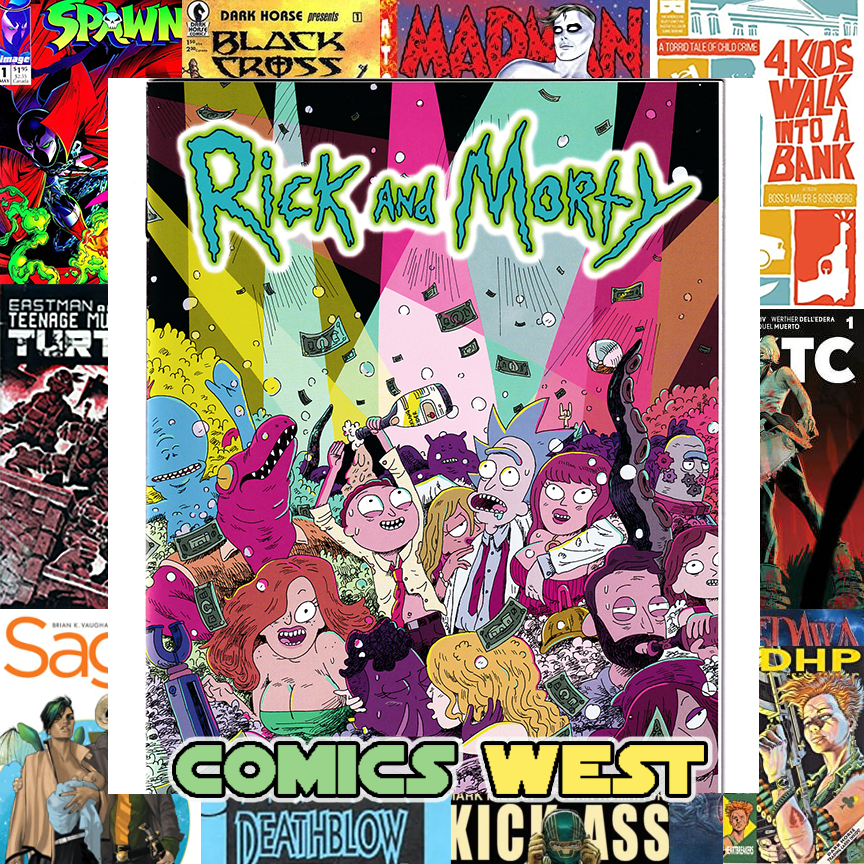 RICK AND MORTY #1 * 8.5 (VF+) 2015 ECCC Exclusive! Oni Press
