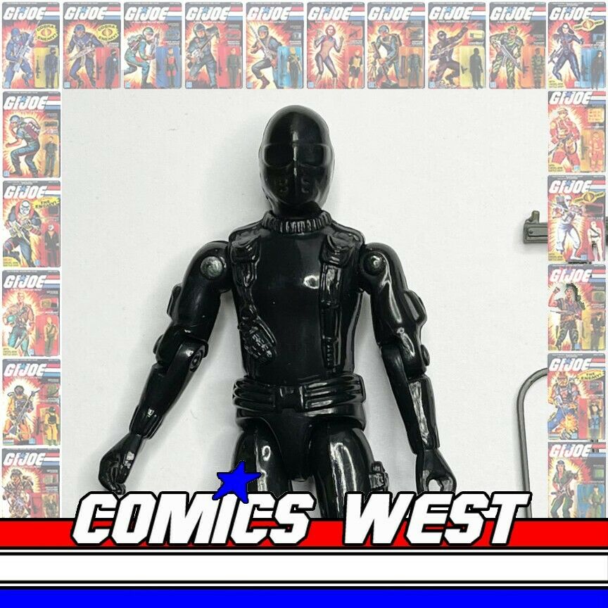 GI Joe A Real American Hero SNAKE EYES! Straight arm, complete! 1982