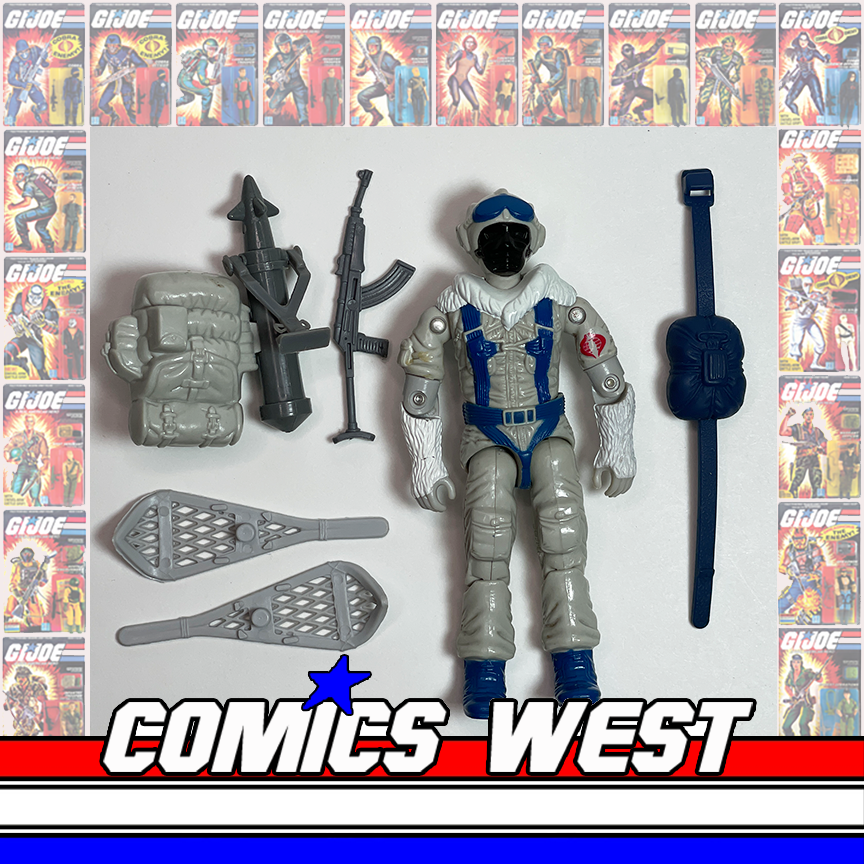 GI Joe: A Real American Hero SNOW SERPENT 100% Complete 1985