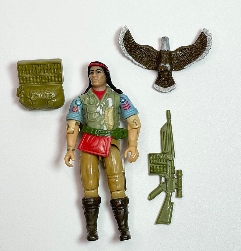 GI Joe: A Real American Hero SPIRIT complete with file card! 1984