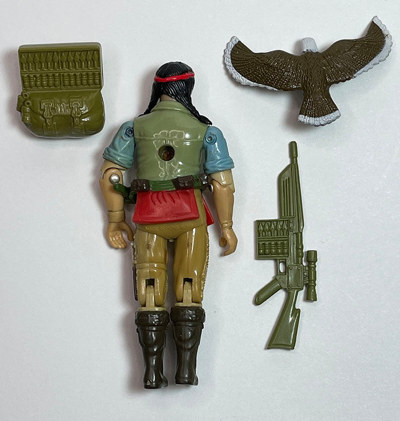 GI Joe: A Real American Hero SPIRIT complete with file card! 1984